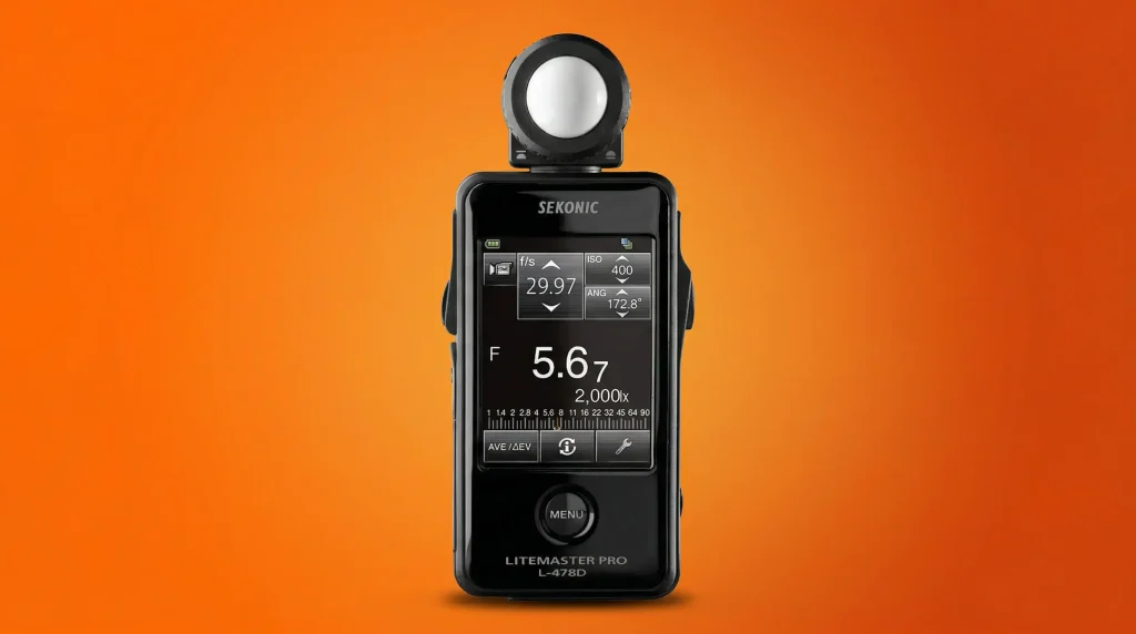 Експонометр для вимірювання світла у фотографії